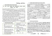 English Worksheet: family life: teenage matters 