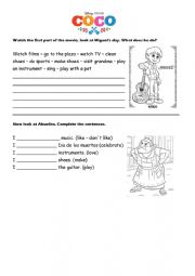 English Worksheet: Coco Kids