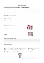 English Worksheet: Speed flatmating