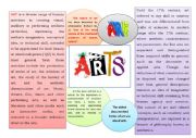 English Worksheet: Art