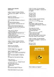 Marshmello happier lyrics Marshmello &