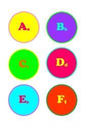 English Worksheet: Alphabet flashcards