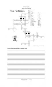 Irregular verbs in past