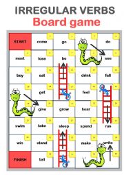 IRREGULAR VERBS - Boardgame