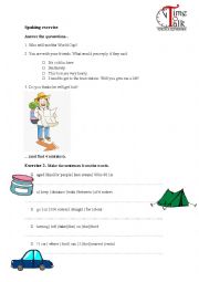 English Worksheet: WILL exercises