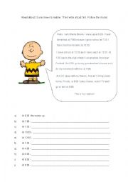 English Worksheet: Reading for begginers