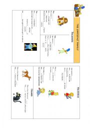 The Simpsons family worksheet