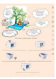 English Worksheet: Preposition