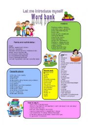 English Worksheet: Introduction for adults