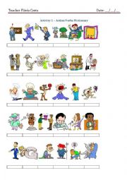 English Worksheet: Simple Present - Affirmative