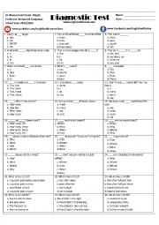 English Language Diagnostic Test