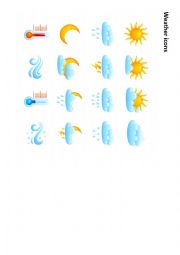 English Worksheet: Whats the weather like today?
