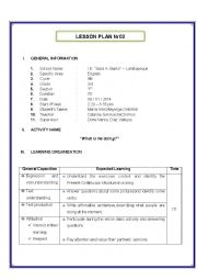 English Worksheet: PRESENT CONTINUOUS