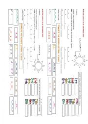 English Worksheet: TEST: DAYS OF THE WEEK AND MONTHS 