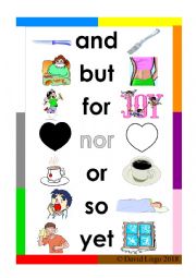 Coordinating Conjunctions Poster