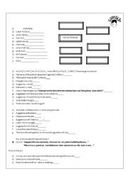 English Worksheet: WONDER