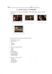 English Worksheet: Movie Activity - Goosebumps