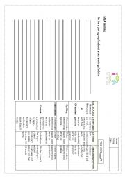 English Worksheet: Writing Task 