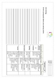 English Worksheet: Writing Task 