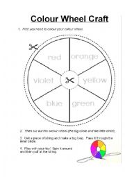 Colour Wheel Craft