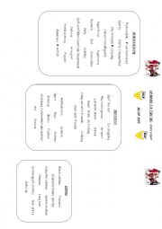 English Worksheet: School cliques