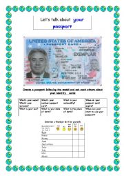 Passport Oral activity