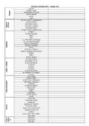 English Worksheet: School vocabulary
