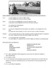 The Martian (movie worksheet)