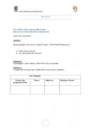 English Worksheet: NANOTECHNOLOGY