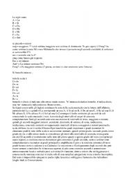 English Worksheet: Italian to English guitar chords