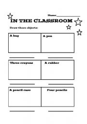 Classroom objects!