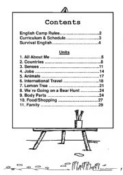 Camp Book Template