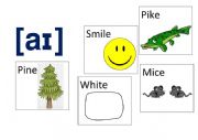 English Worksheet: Pronunciation Game. Sound aɪ