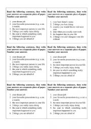 English Worksheet: getting to know each other (warm-up)