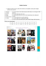 English Worksheet: Movie reviews