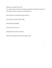 English Worksheet: Adam Ruins Everything Video Activity