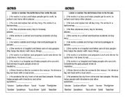 English Worksheet: Jobs definitions