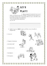 English Worksheet: 