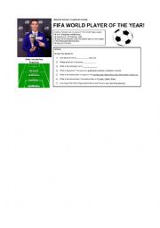 English Worksheet: Cristiano Ronaldo