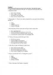 English Worksheet: english worksheets