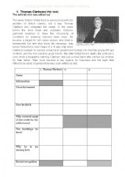 English Worksheet: Unsung heroes who shaped history