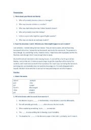 English Worksheet: May- Might lesson plan