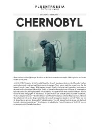 English Worksheet: CHERNOBYL miniseries 1