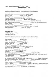 English Worksheet: auxiliary verb