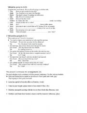 English Worksheet: future tenses