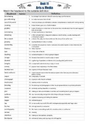 English Worksheet: new language leader level 2 unit 11 