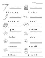 Look at the picture and spell the word!