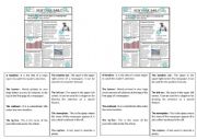 English Worksheet: Front page (Press) 