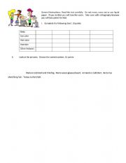 English Worksheet: Physical Appearance 