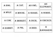 English Worksheet: Miming Game